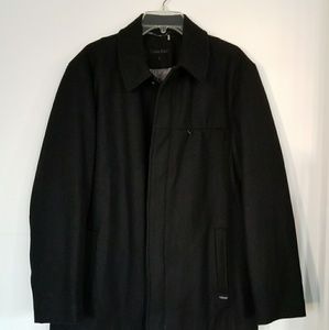 Calvin Klein Wool over coat.